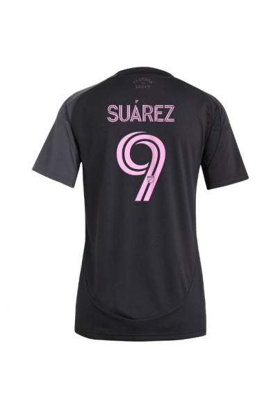 Inter Miami Luis Suarez #9 Jalkapallovaatteet Naisten Vieraspaita 2025-26 Lyhythihainen Inter Miami Luis Suarez #9 Jalkapallovaatteet Naisten Vieraspaita 2025-26 Lyhythihainen